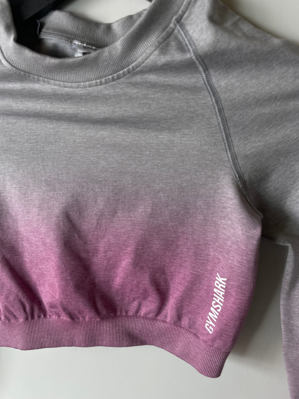 Gymshark Ombre Seamless Long Sleeve Crop