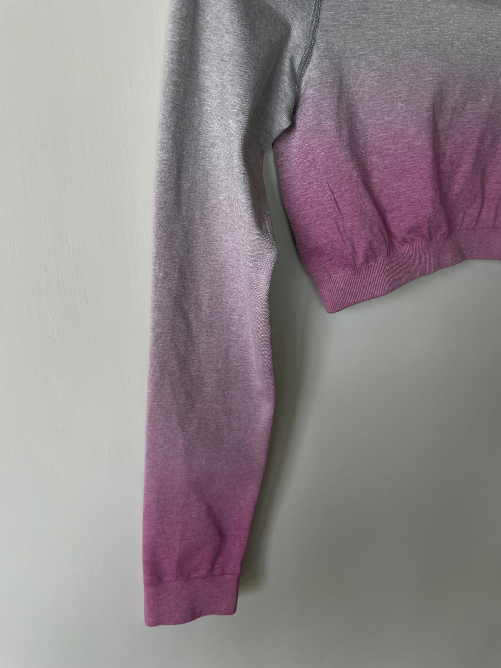 Gymshark Ombre Seamless Long Sleeve Crop