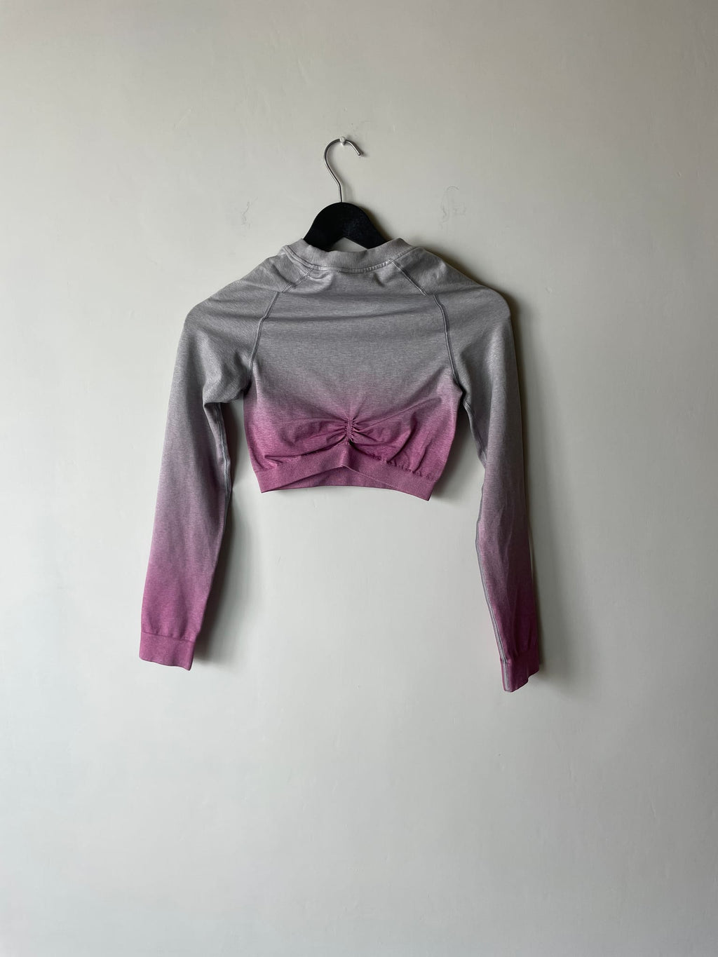 Gymshark Ombre Seamless Long Sleeve Crop