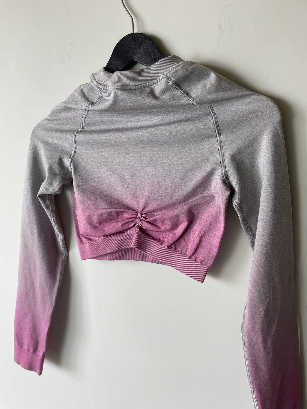 Gymshark Ombre Seamless Long Sleeve Crop
