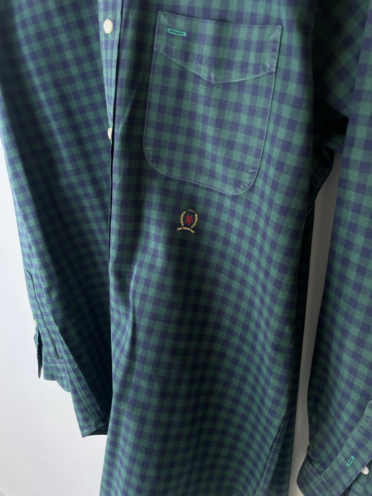 Tommy Hilfiger Lion Crest Plaid Shirt