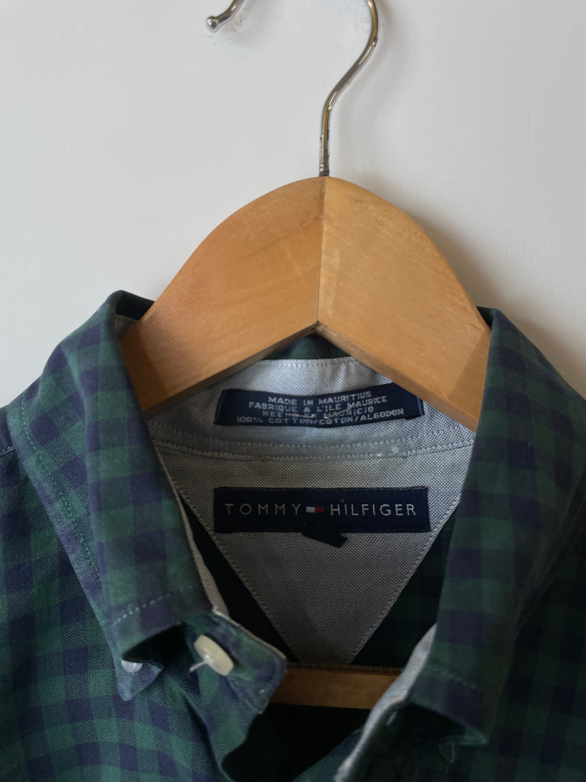 Tommy Hilfiger Lion Crest Plaid Shirt