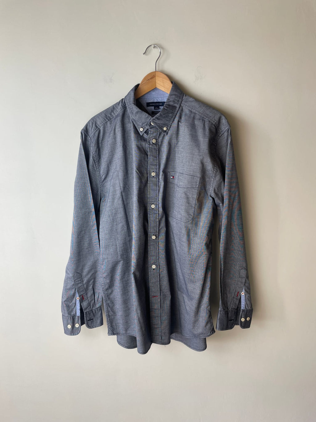 Tommy Hilfiger Custom Fit Solid Oxford Shirt