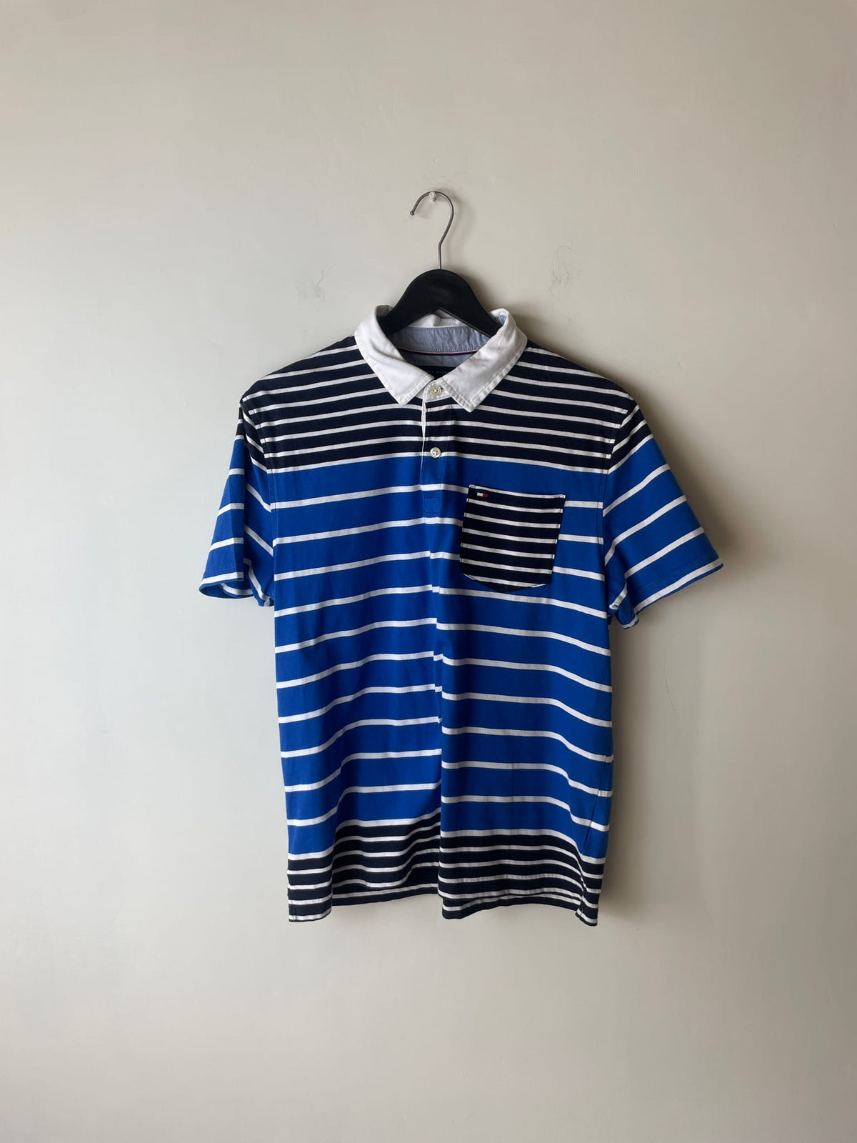 Tommy Hilfiger Block Striped Rugby Polo