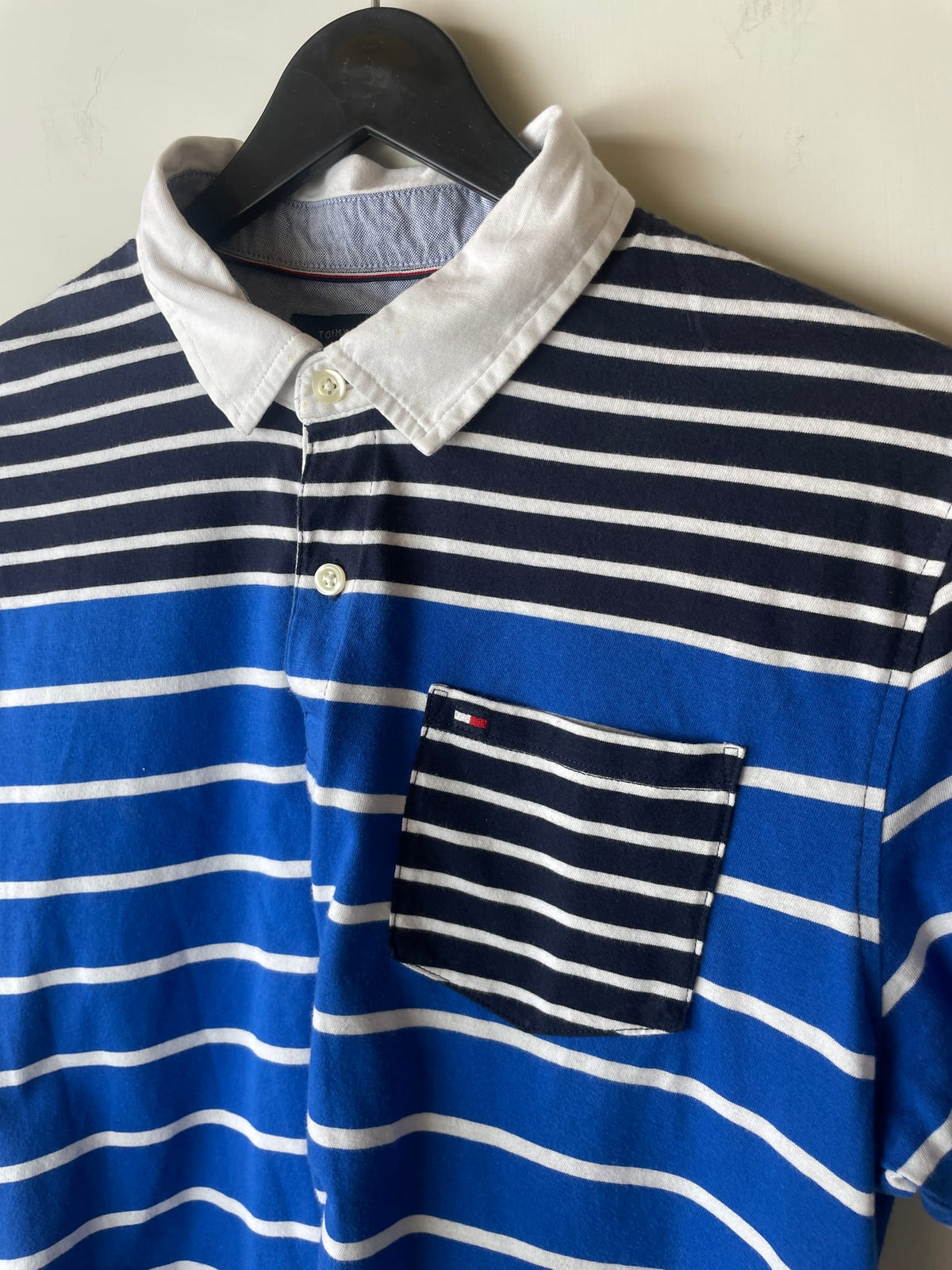 Tommy Hilfiger Block Striped Rugby Polo