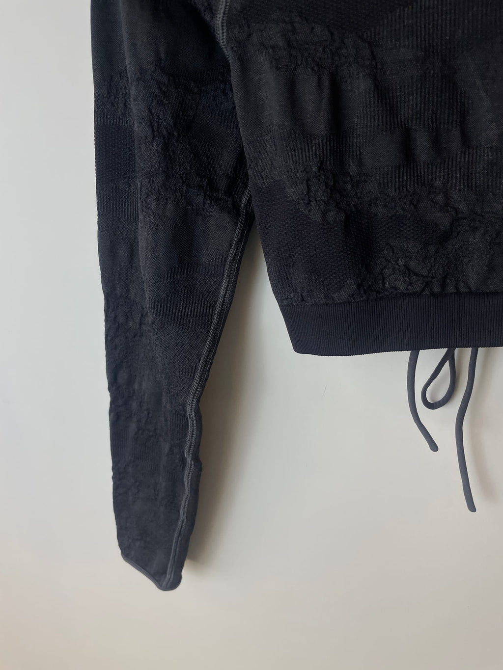 Gymshark Camo Cinched Long Sleeve Crop