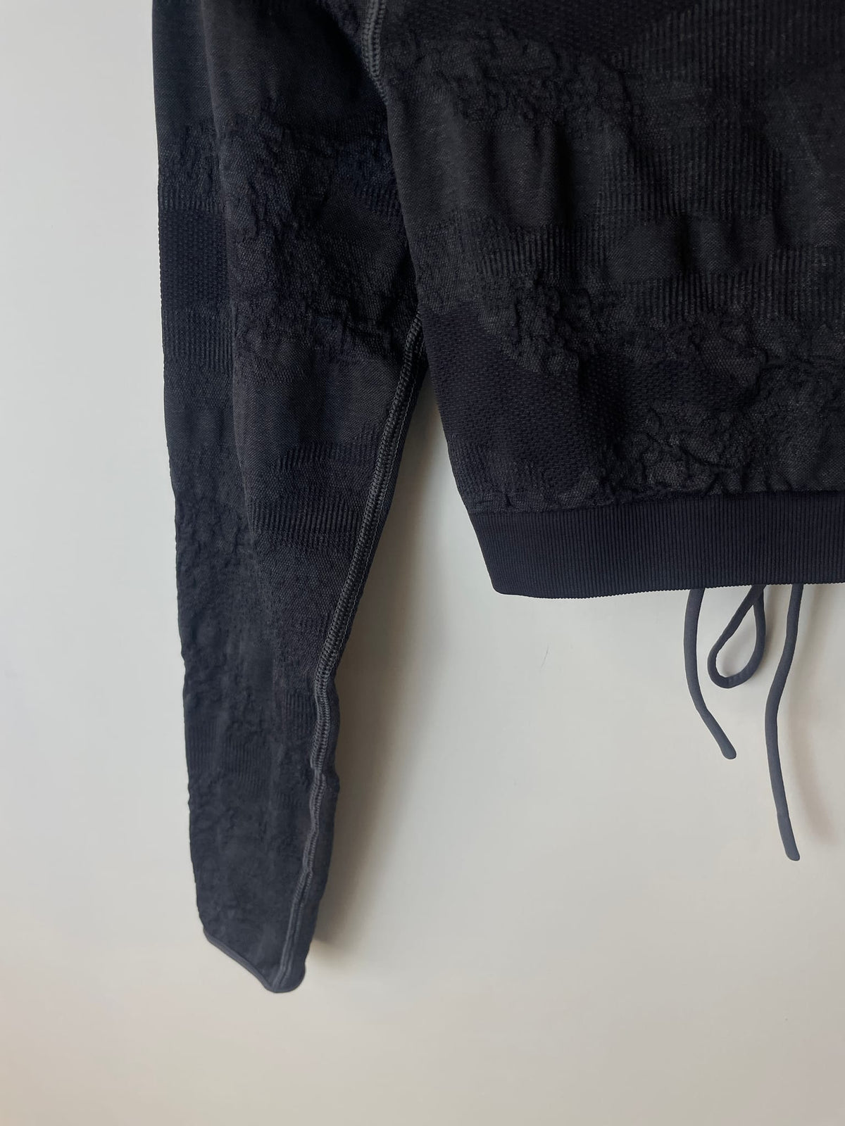 Gymshark Camo Cinched Long Sleeve Crop