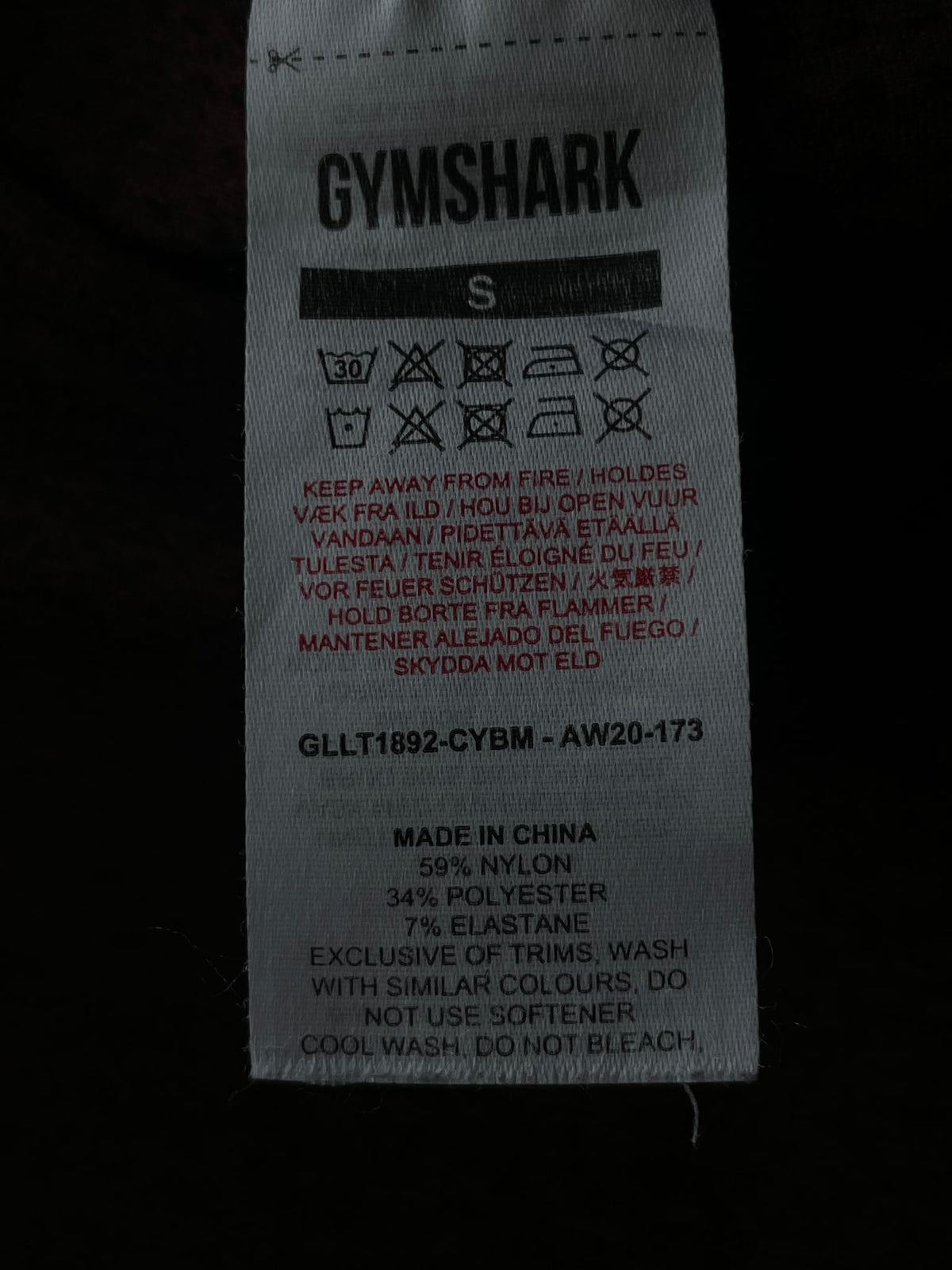 Gymshark Vital Seamless 2.0 Long Sleeve Top