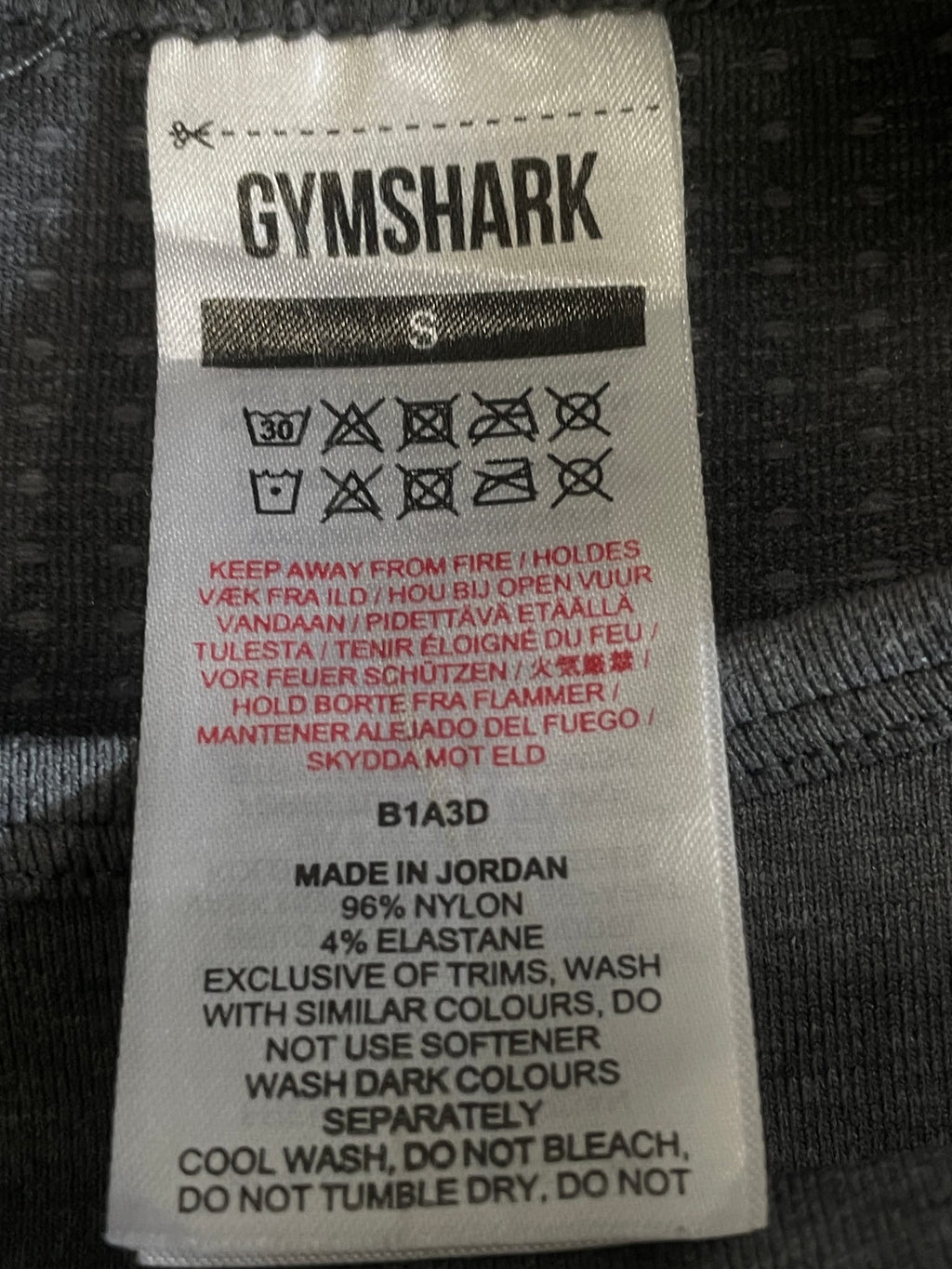 Gymshark Vital Seamless Long Sleeve Crop Top