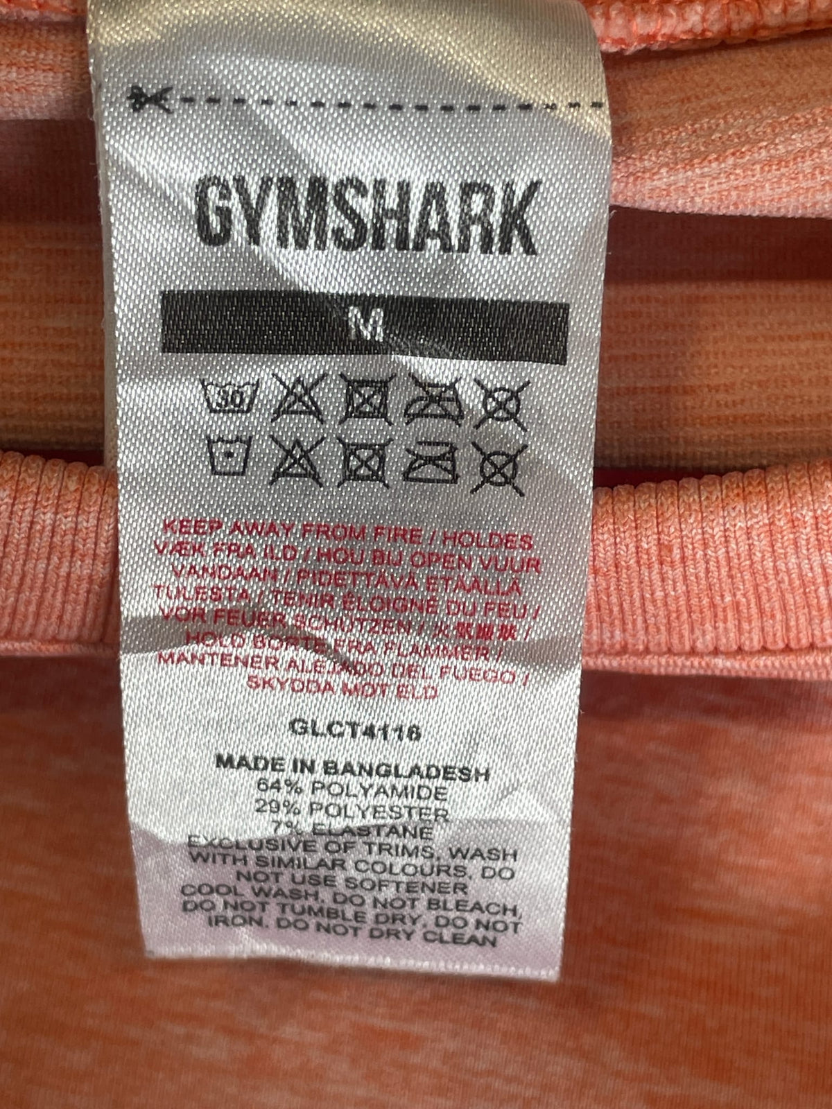 Gymshark Vital Seamless Long Sleeve Crop Top