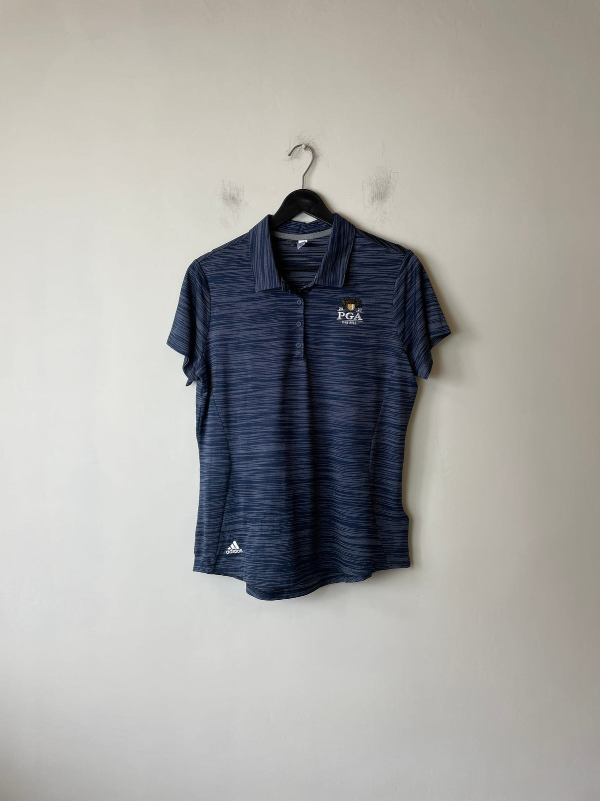 Adidas Space Dyed Primegreen Golf Polo Shirt