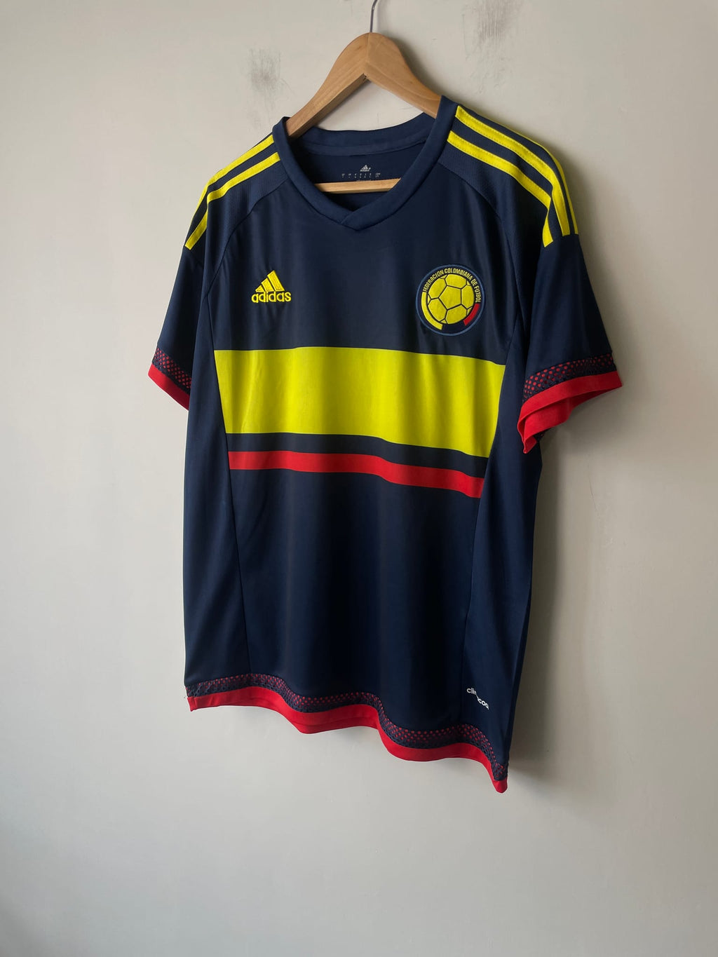 PENDING MEASUREMENTS + SIZE — Adidas Colombia National Team Jersey