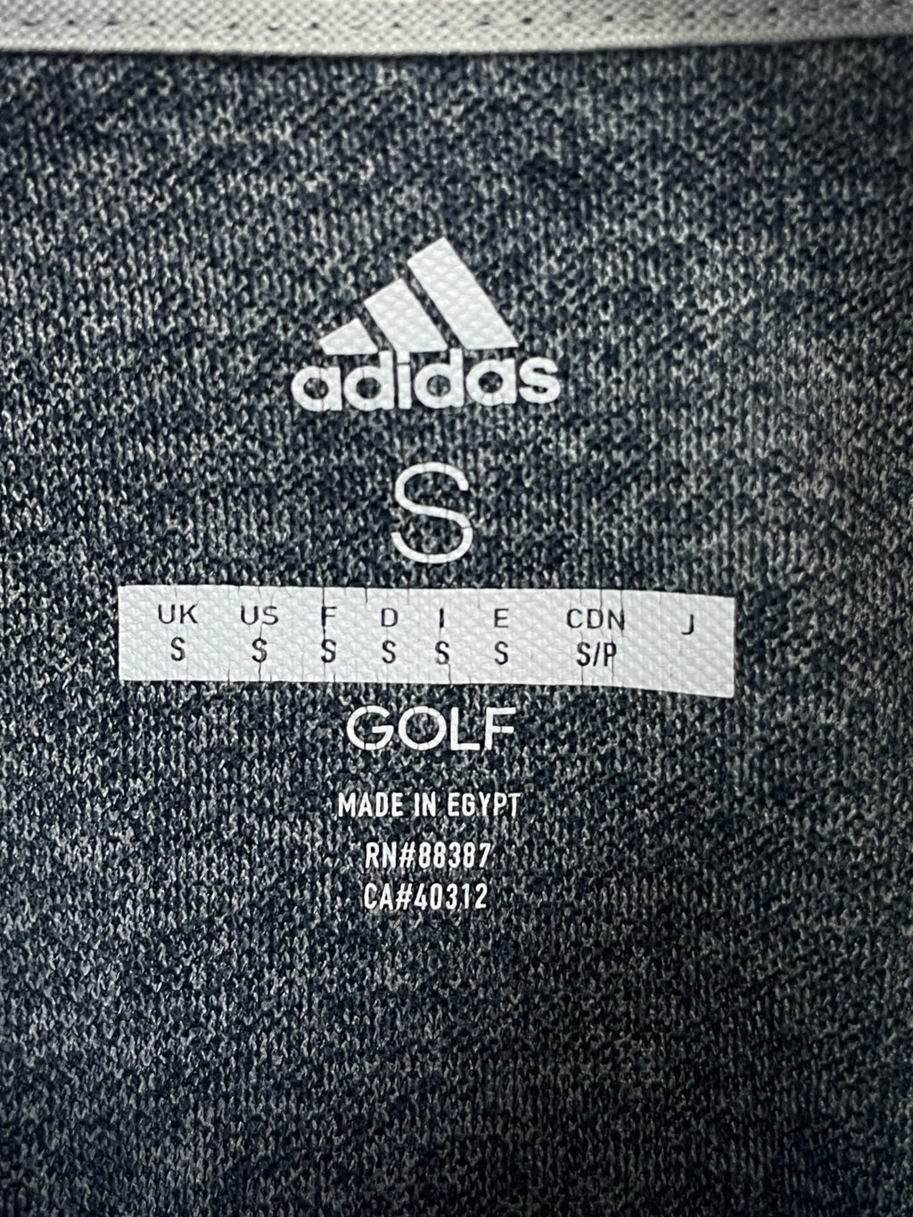 Adidas Space-Dyed Performance Polo