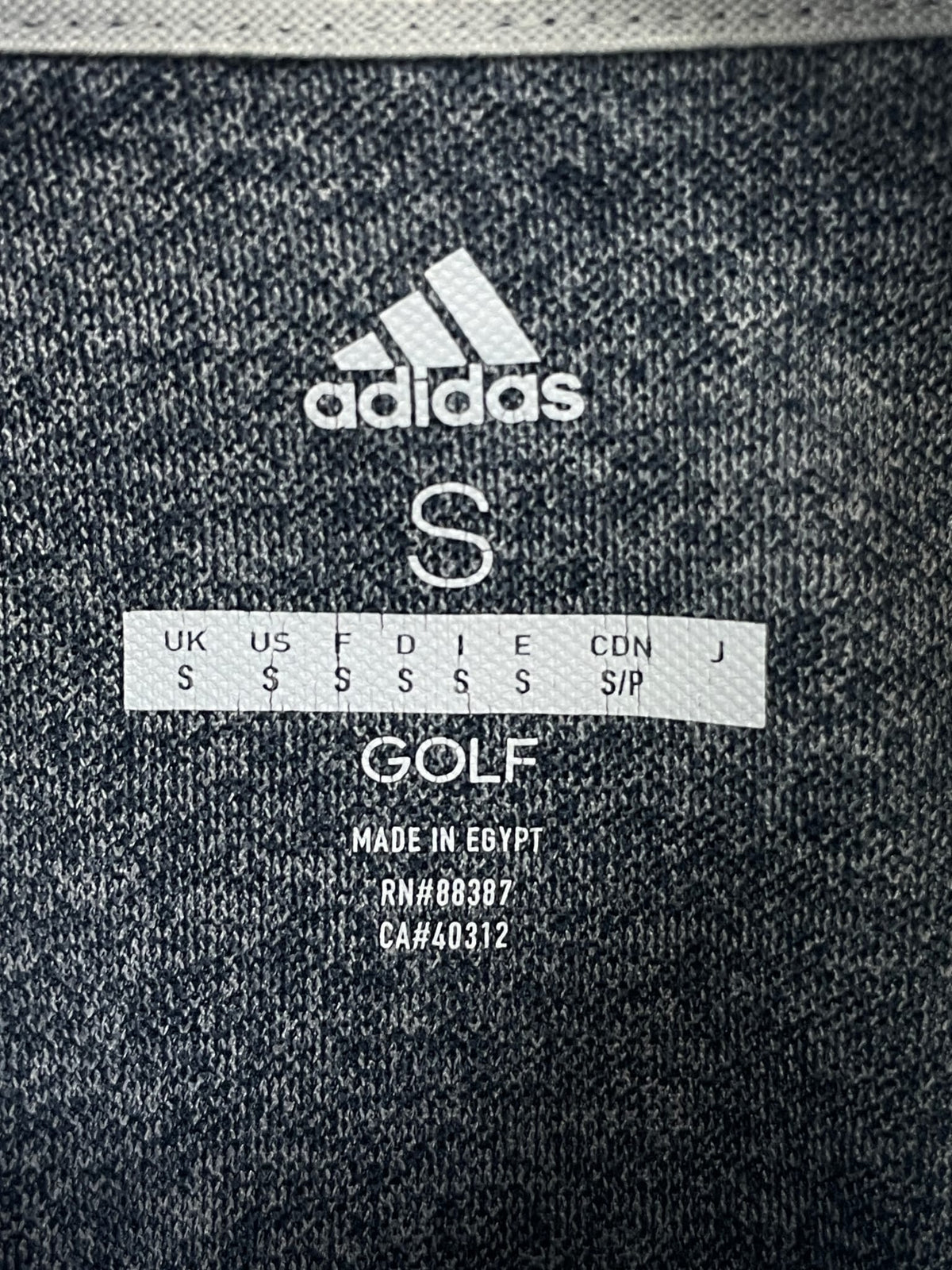 Adidas Space-Dyed Performance Polo