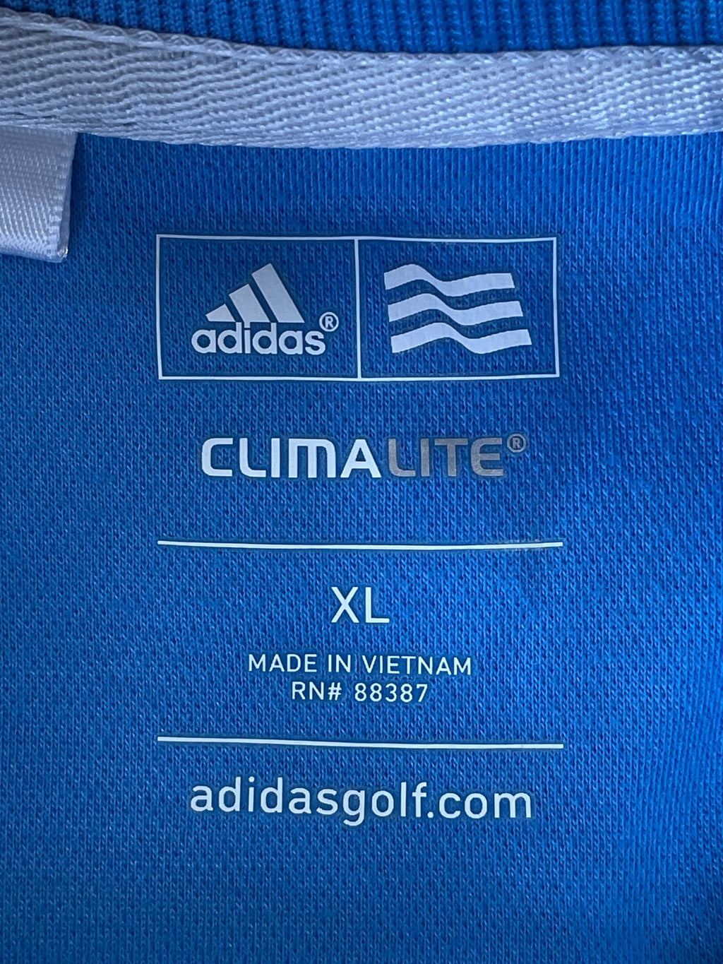 Adidas Contrast Stitched Full-Zip Top
