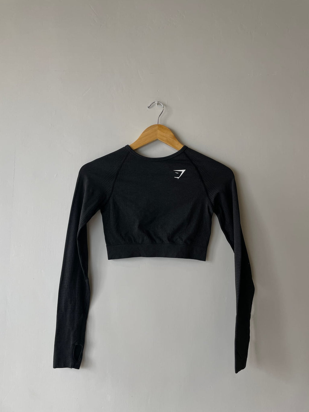 SIZE TO CONFIRM — Gymshark Vital 2.0 Long Sleeve Crop Top