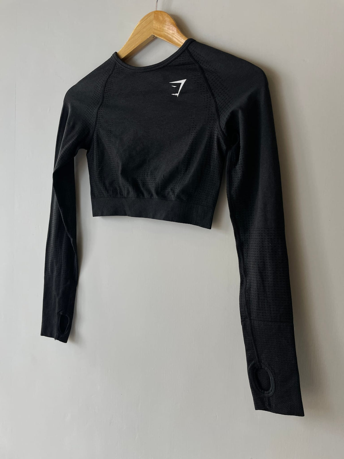 SIZE TO CONFIRM — Gymshark Vital 2.0 Long Sleeve Crop Top