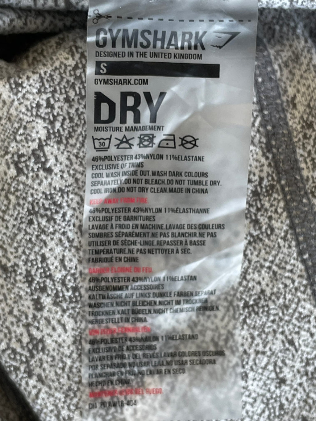 Gymshark Fleur Texture Leggings