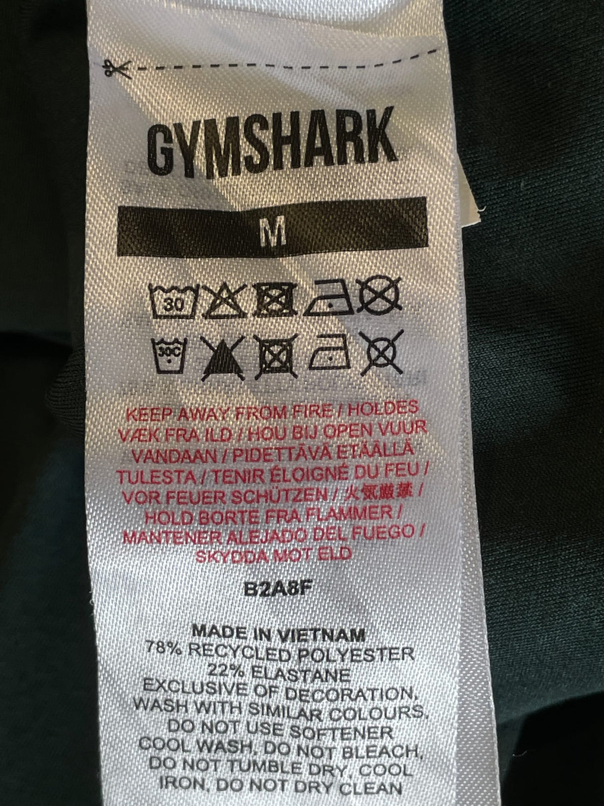 Gymshark Training 7/8 Leggings