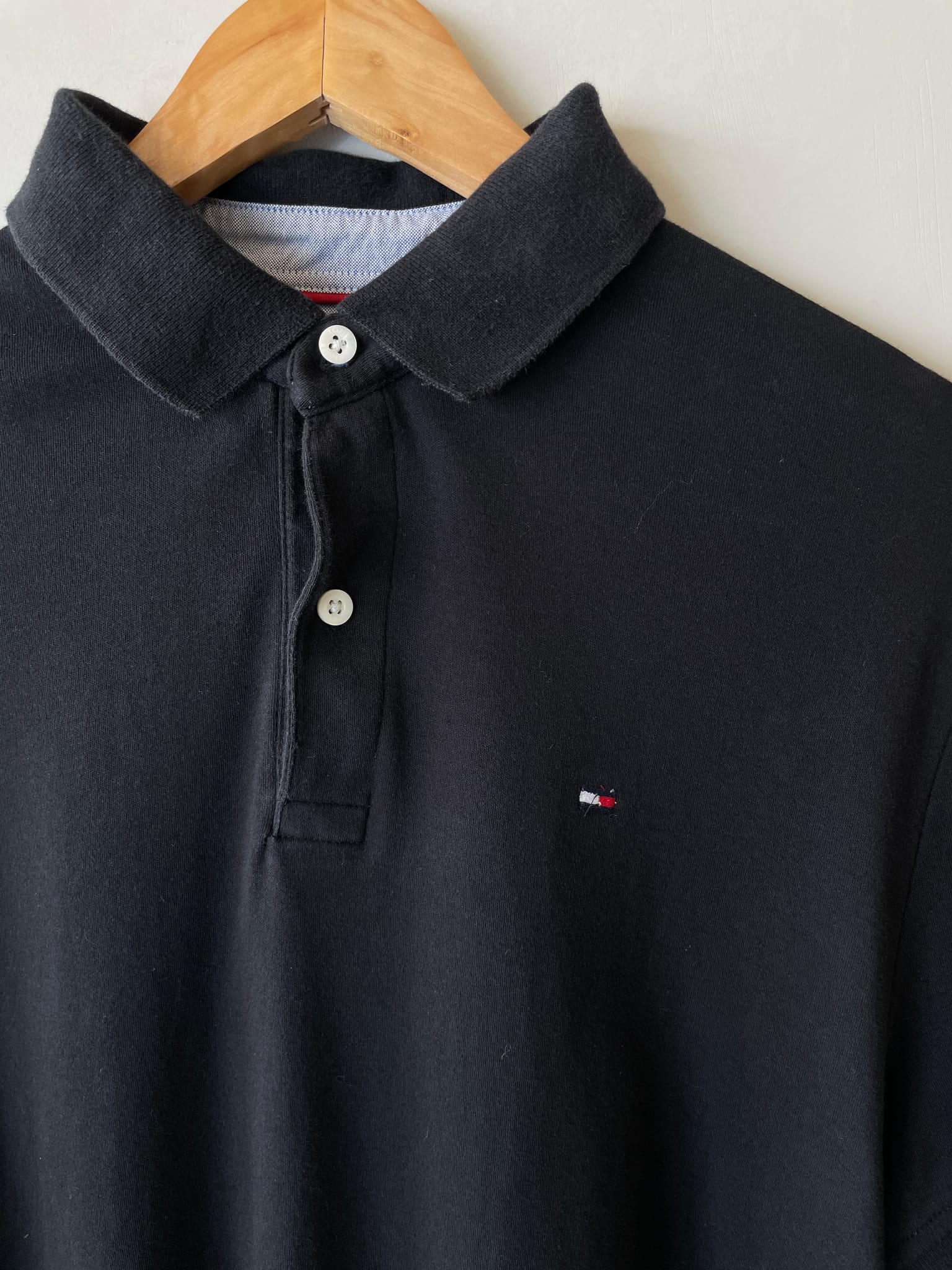 Tommy Hilfiger Black Polo