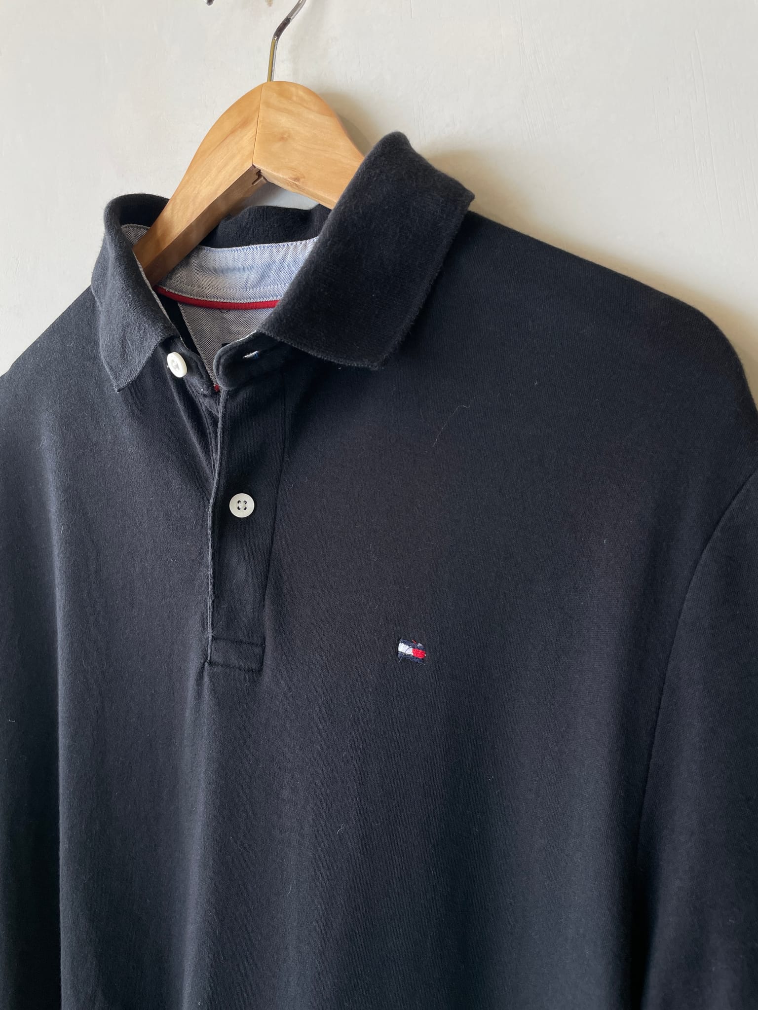 Tommy Hilfiger Black Polo
