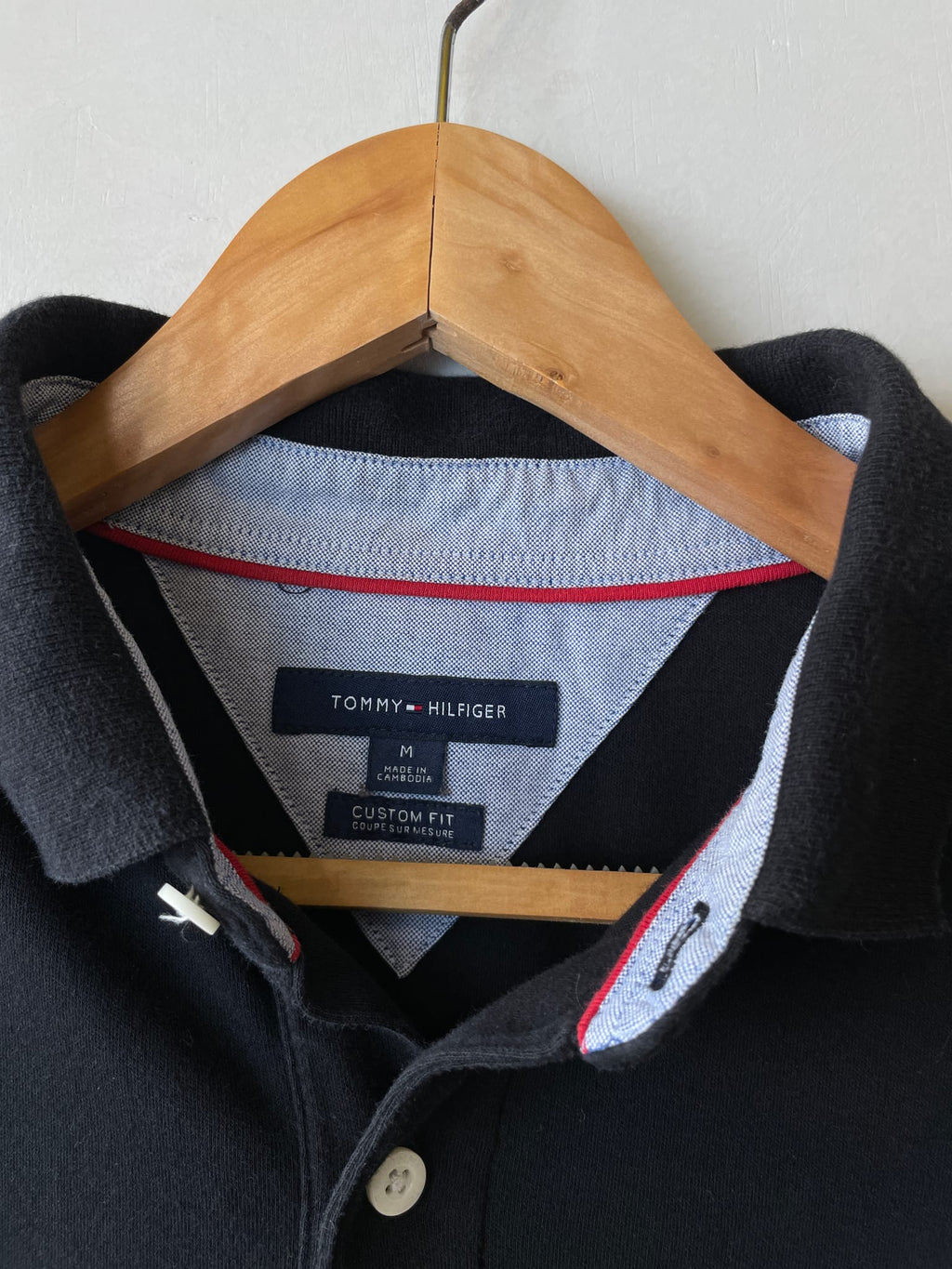 Tommy Hilfiger Black Polo